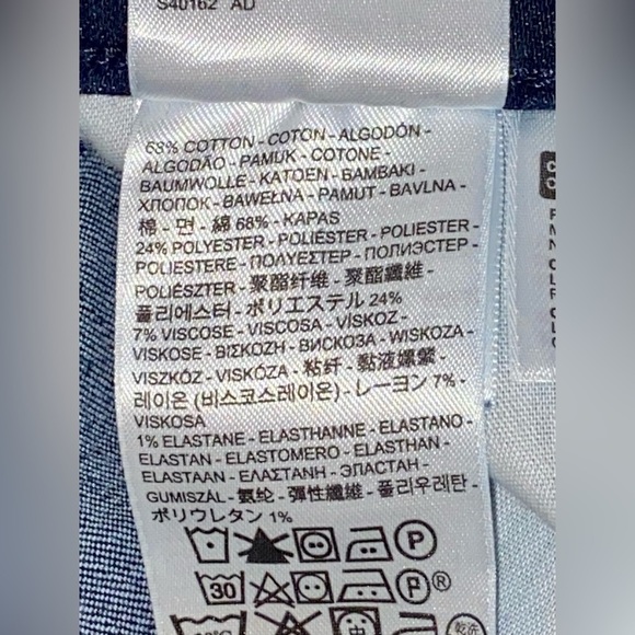 Women Levi’s‎ Dark blue Bold Curve classic rise straight Jeans size 12 - Picture 7 of 10